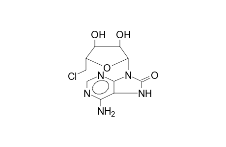 5'-DEOXY-8-HYDROXY-5'-CHLOROADENOSINE