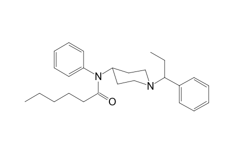 N-Phenyl-N-[1-(1-phenylpropan-1-yl)piperidin-4-yl]hexanamide