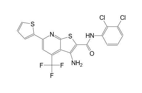 3-amino-N-(2,3-dichlorophenyl)-6-(2-thienyl)-4-(trifluoromethyl)thieno[2,3-b]pyridine-2-carboxamide