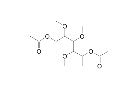 (5-acetoxy-2,3,4-trimethoxy-hexyl) acetate
