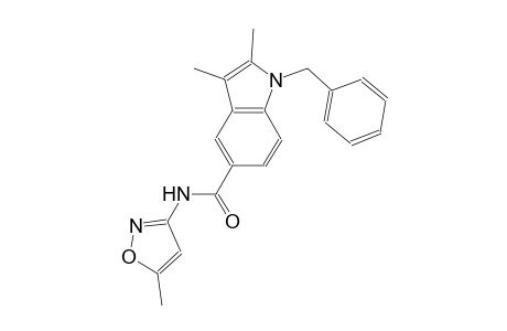 1-benzyl-2,3-dimethyl-N-(5-methyl-3-isoxazolyl)-1H-indole-5-carboxamide