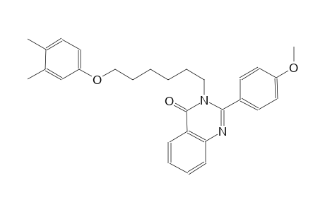 3-[6-(3,4-dimethylphenoxy)hexyl]-2-(4-methoxyphenyl)-4(3H)-quinazolinone