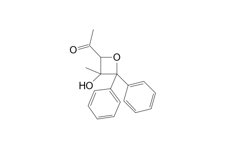 2,2-Diphenyl-3-hydroxy-3-methyl-4-acetyloxetane