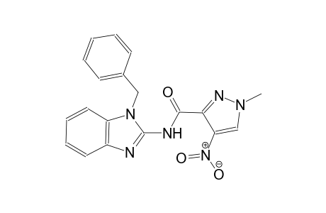 1H-pyrazole-3-carboxamide, 1-methyl-4-nitro-N-[1-(phenylmethyl)-1H-benzimidazol-2-yl]-