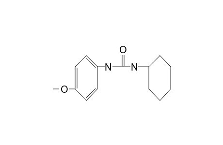 1-cyclohexyl-3-(p-methoxyphenyl)urea