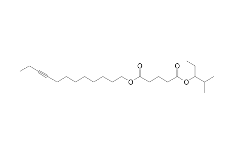 Glutaric acid, 2-methylpent-3-yl dodec-9-yn-1-yl ester