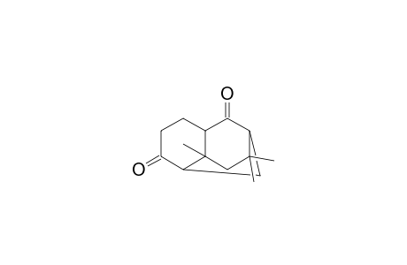 8,10,10,-Trimethyltricyclo(5.3.1.0(3,8))undecane-2,6-dione