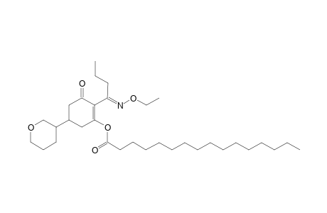 Hexadecanoic acid, 2-[1-(ethoxyimino)butyl]-3-oxo-5-(tetrahydro-2H-pyran-3-yl)-1-cyclohexen-1-yl ester