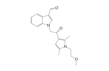 1H-indole-3-carboxaldehyde, 1-[2-[1-(2-methoxyethyl)-2,5-dimethyl-1H-pyrrol-3-yl]-2-oxoethyl]-