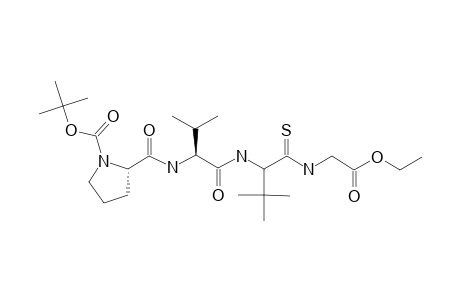 ETHYL-[[N-TERT.-BUTYLOXYCARBONYL-(S)-PROLYL-(S)-VALYL-AMINO]-(S/R)-3,3-DIMETHYL-BUTANE-THIOAMIDO]-ACETATE