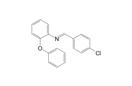 N-(4-Chlorophenylmethylene)-2-phenoxybenzenamine