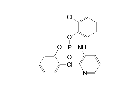 bis(2-chlorophenyl) 3-pyridinylamidophosphate