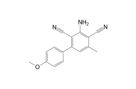 2,6-Dicyano-5-methyl-3-(4-methoxyphenyl)aniline