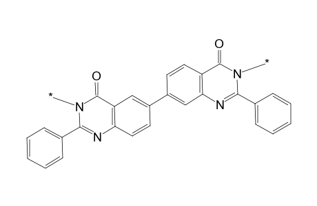 Poly[6,6'-bis(2-phenyl-4-quinazolone)-3,3'-diyl]