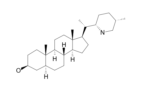 DIHYDROSOLACONGESTIDINE-A=(22S,25S)-22,26-EPIMINO-5-ALPHA-CHOLESTAN-3-BETA-OL
