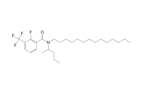 Benzamide, 2-fluoro-3-trifluoromethyl-N-(2-pentyl)-N-tetradecyl-