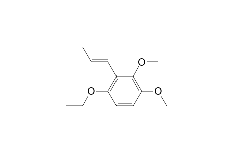 1-Ethoxy-3,4-dimethoxy-2-[(1E)-1-propenyl]benzene