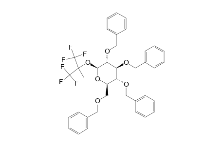 2',2',2'-TRIFLUORO-1'-METHYL-1'-(TRIFLUOROMETHYL)-ETHYL-2,3,4,6-TETRA-O-BENZYL-BETA-D-GLUCOPYRANOSIDE