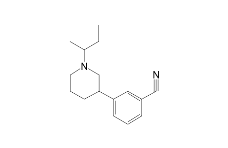 (S)-(-)-3-(1-sec-Butylpiperidin-3-yl)benzonitrile