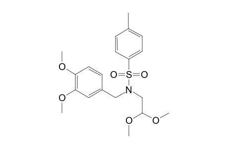 N-(3,4-dimethoxybenzyl)-N-(2,2-dimethoxyethyl)-4-methylbenzenesulfonamide