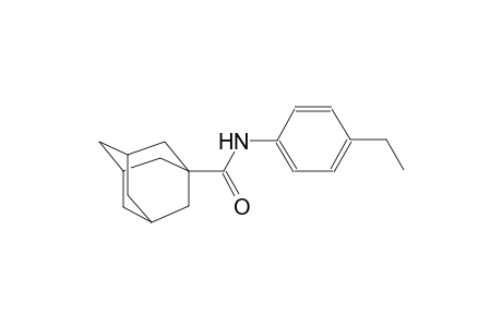 tricyclo[3.3.1.1~3,7~]decane-1-carboxamide, N-(4-ethylphenyl)-