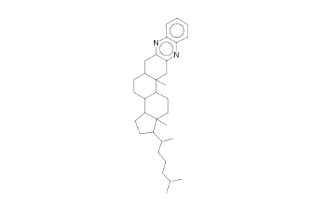 Cholest-2-eno[2,3-b]quinoxaline, (5.beta.)