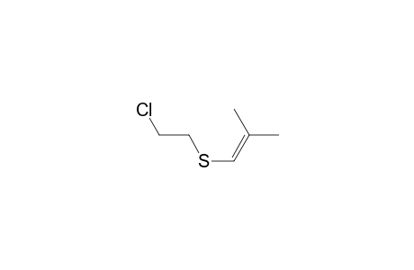 1-[(2-Cloroethyl)thio]-2-methylpropene