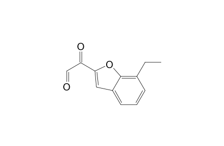 2-Benzofuranacetaldehyde, 7-ethyl-.alpha.-oxo-