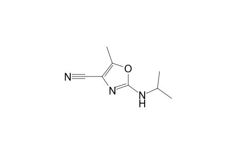 4-Oxazolecarbonitrile, 5-methyl-2-[(1-methylethyl)amino]-