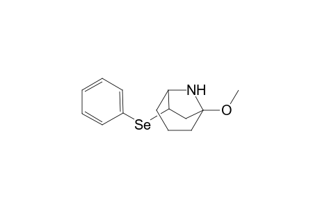 1-Methoxy-6-phenylseleno-8-azabicyclo[3.2.1]octane