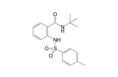 N-(tert-Butyl)-2-[(4-methylphenyl)sulfonamido]benzamide