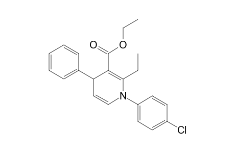 1-PARA-CHLOROPHENYL-3-ETHOXYCARBONYL-2-ETHYL-4-PHENYL-1,4-DIHYDROPYRIDINE