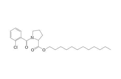 L-Proline, N-(2-chlorobenzoyl)-, dodecyl ester