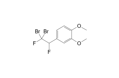 1,1-Dibromo-1,2-difluoro-2-(3,4-dimethoxyphenyl)ethane