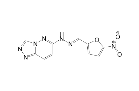 2-furancarboxaldehyde, 5-nitro-, [1,2,4]triazolo[4,3-b]pyridazin-6-ylhydrazone