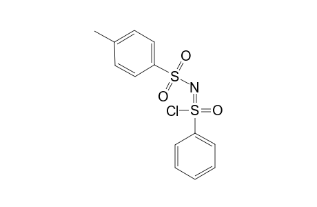N-(4-Methylbenzenesulfonyl) phenyl sulfonimidoyl chloride