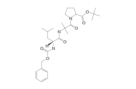 N-[(BENZYLOXY)-CARBONYL]-L-LEUCYL-2-METHYLALANYL-L-PROLINE-TERT.-BUTYLESTER
