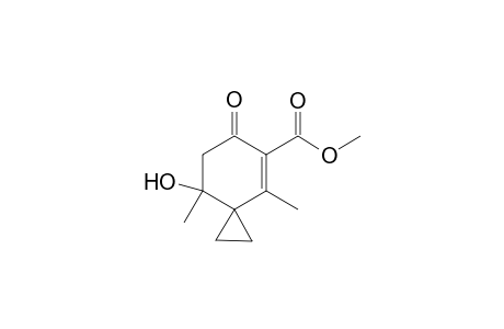 Methyl 1-Hydroxy-1,5-dimethylspiro[2.5]cyclooct-4-en-3-one-4-carboxylate