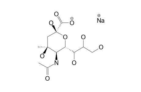 SODIUM-5-ACETAMIDO-3,5-DIDEOXY-4-C-METHYL-D-GLYCERO-D-TALO-NONULOSONATE