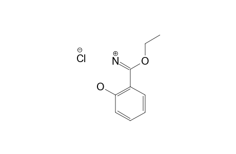 ETHYL-2-HYDROXYBENZIMIDATE-HYDROCHLORIDE