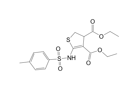 5-(tosylamino)-2,3-dihydrothiophene-3,4-dicarboxylic acid diethyl ester