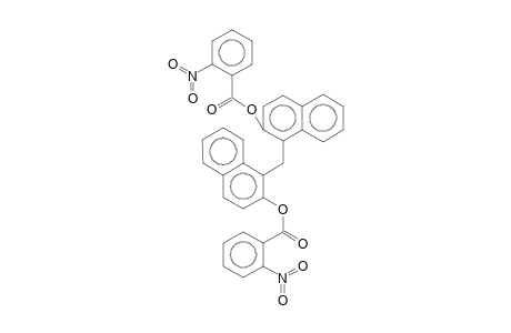 1-((2-[(2-Nitrobenzoyl)oxy]-1-naphthyl)methyl)-2-naphthyl 2-nitrobenzoate