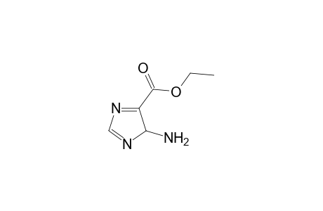 5H-Imidazole-4-carboxylic acid, 5-amino-, ethyl ester