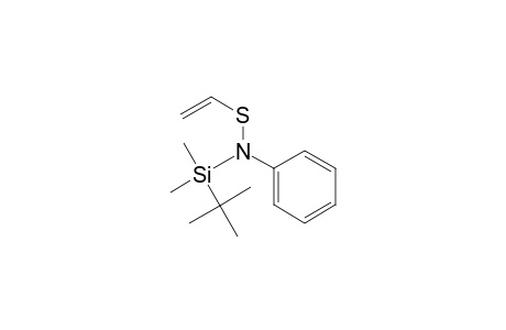 1-(N-(dimethyl-t-butylsilyl)-N-ethenylthio-amino)-benzene