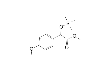 Benzeneacetic acid, 4-methoxy-.alpha.-[(trimethylsilyl)oxy]-, methyl ester