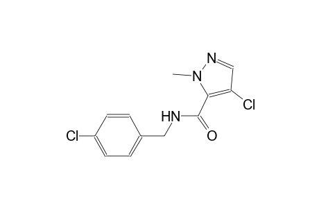 4-chloro-N-(4-chlorobenzyl)-1-methyl-1H-pyrazole-5-carboxamide
