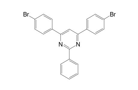 4,6-Bis(4-bromophenyl)-2-phenylpyrimidine