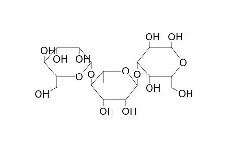 BETA-D-MANNOPYRANOSYL-(1->4)-ALPHA-L-RHAMNOPYRANOSYL-(1->3)-ALPHA-D-GALACTOPYRANOSE