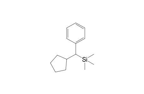 [Phenyl(trimethylsilyl)methyl]cyclopentane