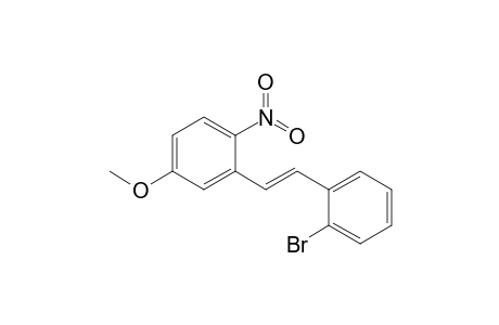 2-[2'-(2"-Bromophenyl)vinyl]-4-methoxynitrobenzene